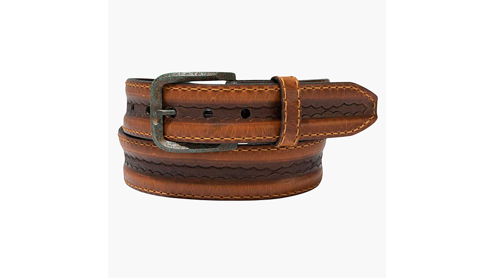 Lejon Big Timber Leather Belt - Mens, Honey, 42, VB-64063-42