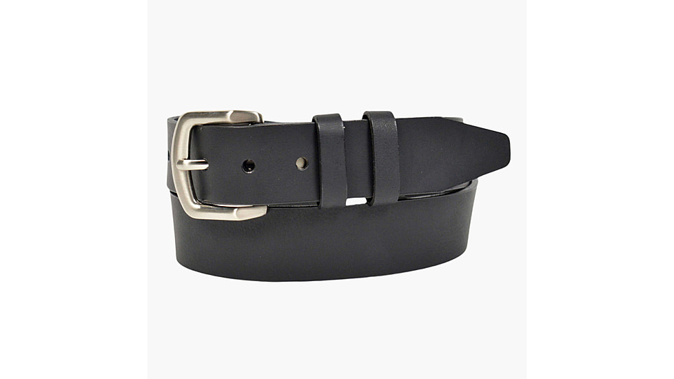 Lejon Brushgun Leather Belt - Mens, Black, 34, VA-81371-34