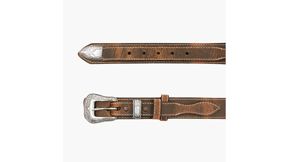 Lejon Crazy Ranger Leather Belt - Mens, Brown, 34, VA-64652-34