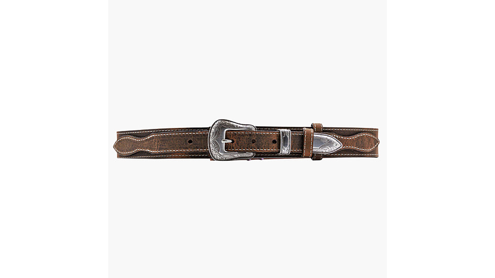 Lejon Crazy Ranger Leather Belt - Mens, Brown, 34, VA-64652-34