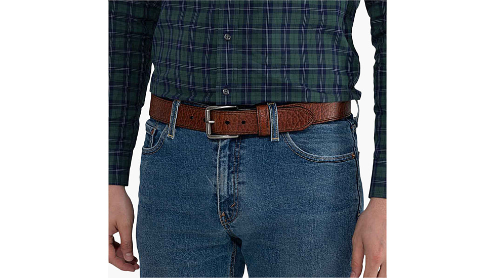 Lejon Navajo Leather Belt - Mens, Peanut, 42, VB-7053-42