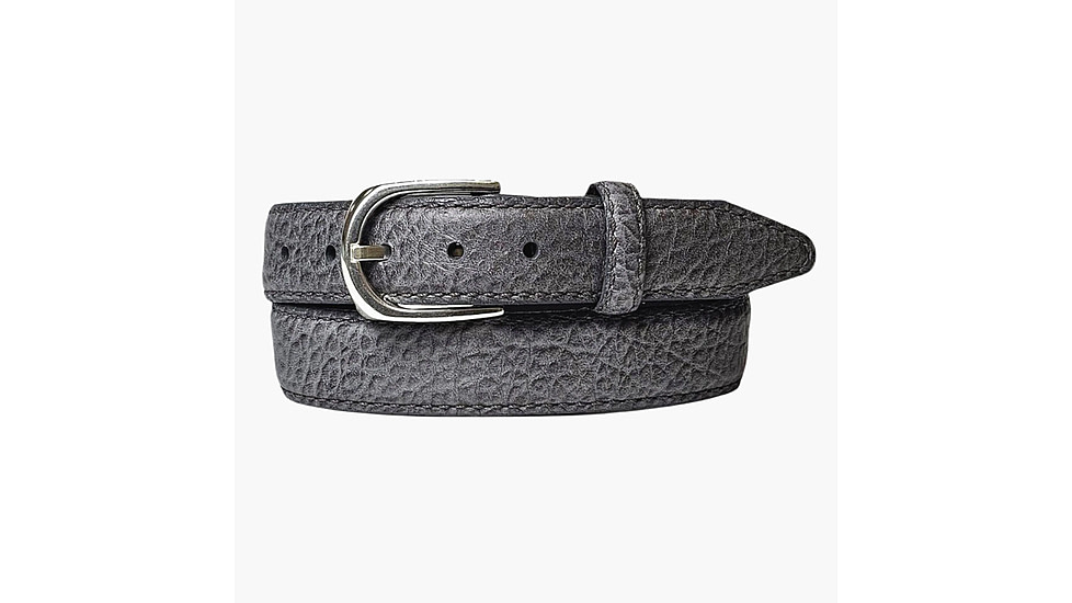 Lejon Pinnacle Leather Belt - Mens, Grey, 36, VB-116-36