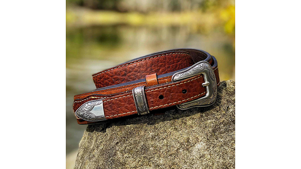 Lejon Ranger Leather Belt - Mens, Ranger Brown, 34, VB-64204-34