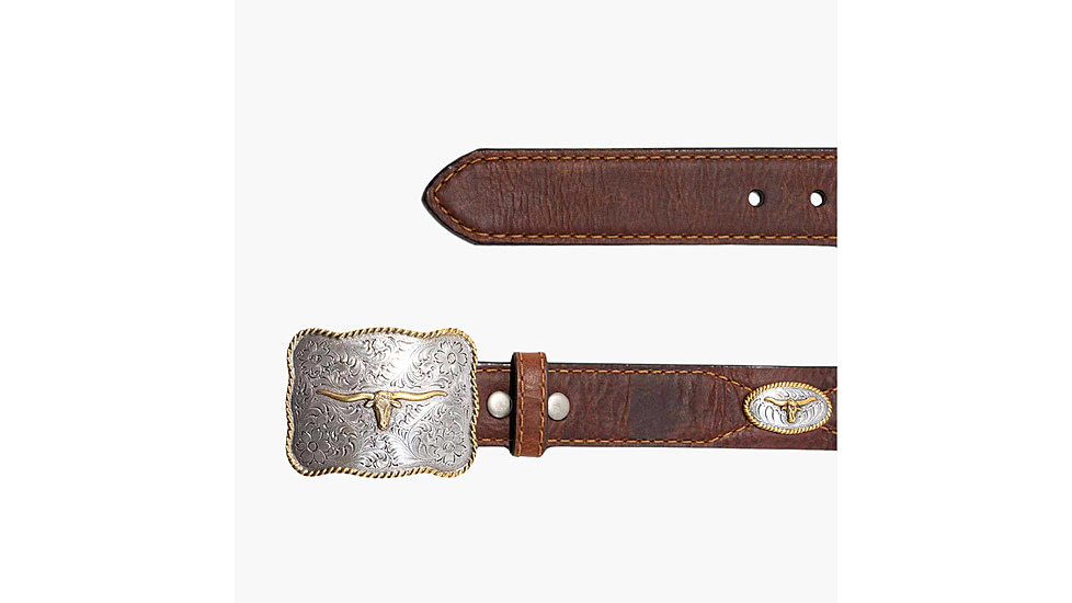 Lejon Texas Leather Belt - Mens, Brown, 40, VB-8102-40