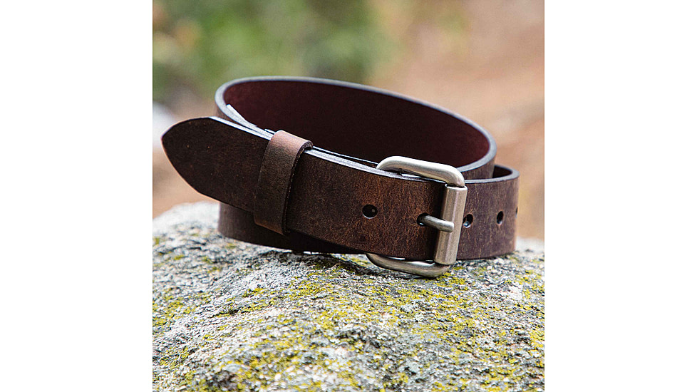 Lejon Tracer Leather Belt - Mens, Brown, 40, VA-66242-40