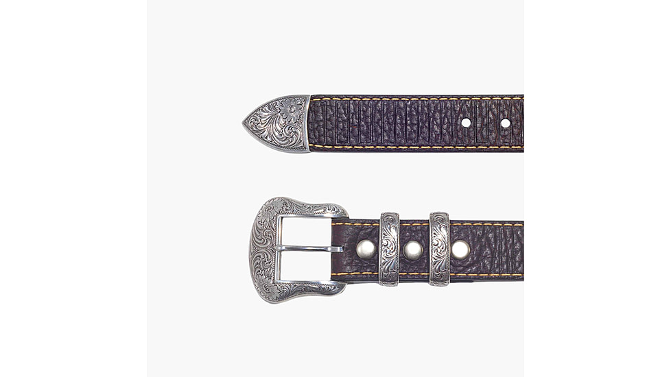 Lejon Wild Bill II Leather Belt - Mens, Brown, 44, VB-8222-44