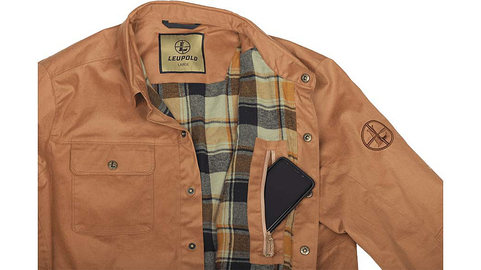 Leupold Canvas Buckskin Jacket - Mens, Large, 182338