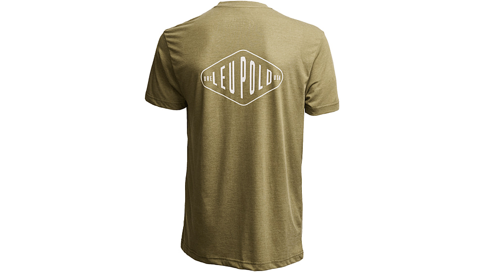Leupold Diamond Badge Graphic T-Shirt, 2XL, Light Olive, 186501