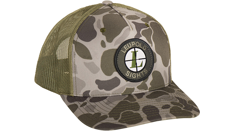 Leupold Duck Camo Trucker Hat - Men's, Green, One Size, 185996