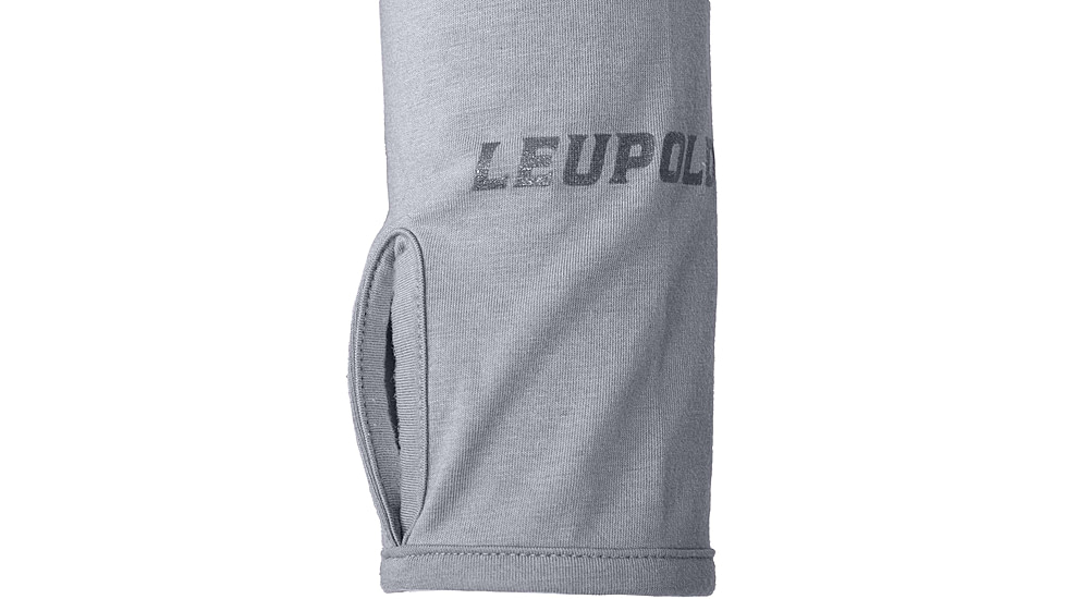 Leupold Lightweight UPF Hoodie - Womens, Gray, Extra Small, 181161