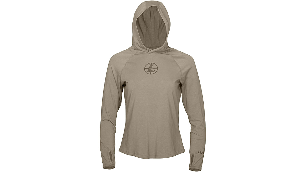 Leupold Lightweight UPF Hoodie - Womens, Sand, Extra Small, 181156