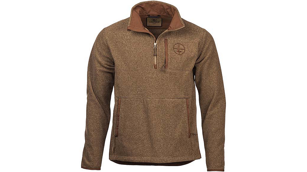 Leupold Make Ready 1/4 Zip Fleece - Mens, Bone Brown, 3XL, 182306