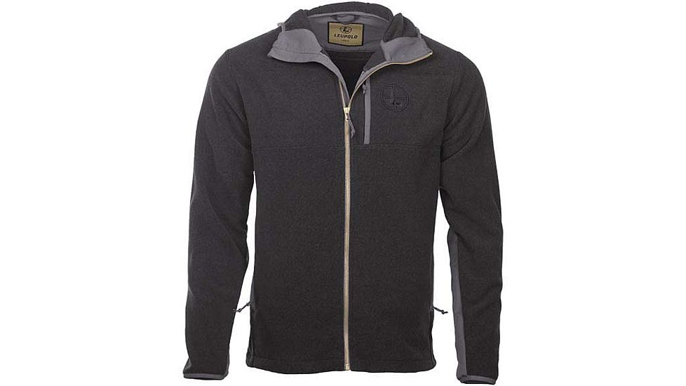 Leupold Make Ready Full Zip Hooded Fleece - Mens, Iron Gray, Extra Large, 182309