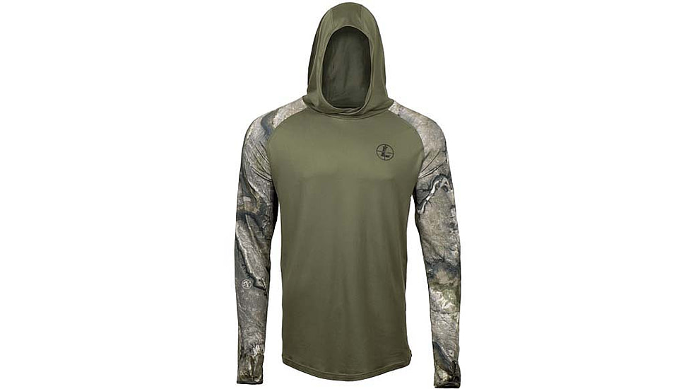 Leupold Moab Pro Lightweight Hoodie - Men's, 2XL, Terra Relentless/Loden, 182606