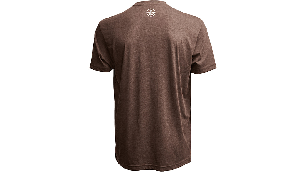 Leupold Premium Optics Graphic T-Shirt, Large, Espresso, 186531