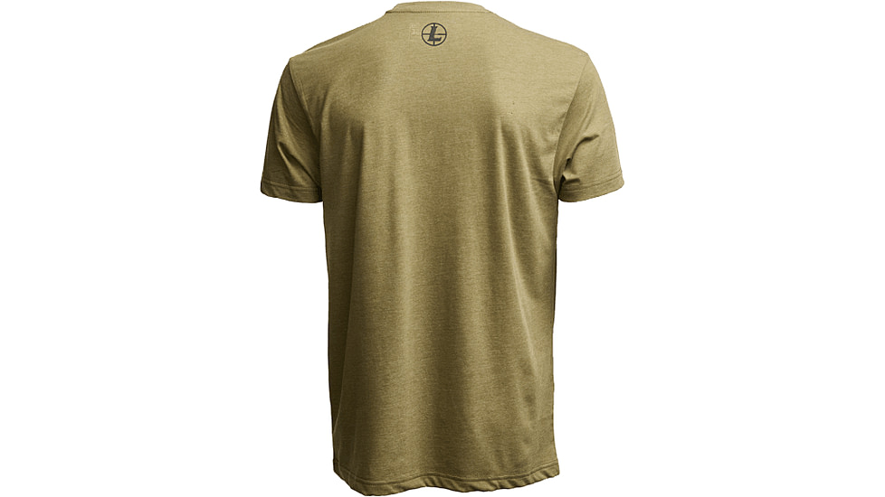 Leupold Premium Optics Graphic T-Shirt, Medium, Light Olive, 186526