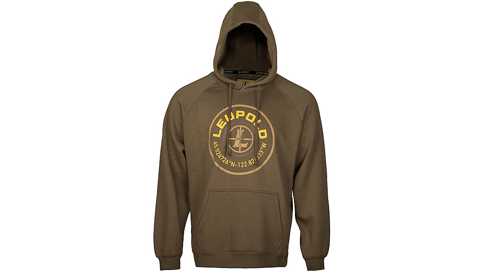 Leupold Primer Hoodie - Men's, Extra Large, Stone Gray, 183023