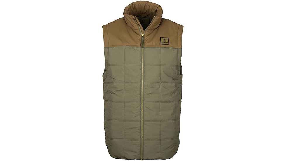 Leupold Santiam Insulated Vest - Men's, Extra Large, Ash Green/Shadow Brown, 183068