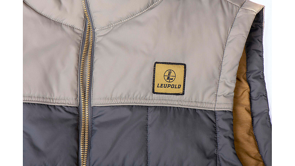 Leupold Santiam Insulated Vest - Mens, Shadow Tan &amp; Gunmetal, Medium, 181166
