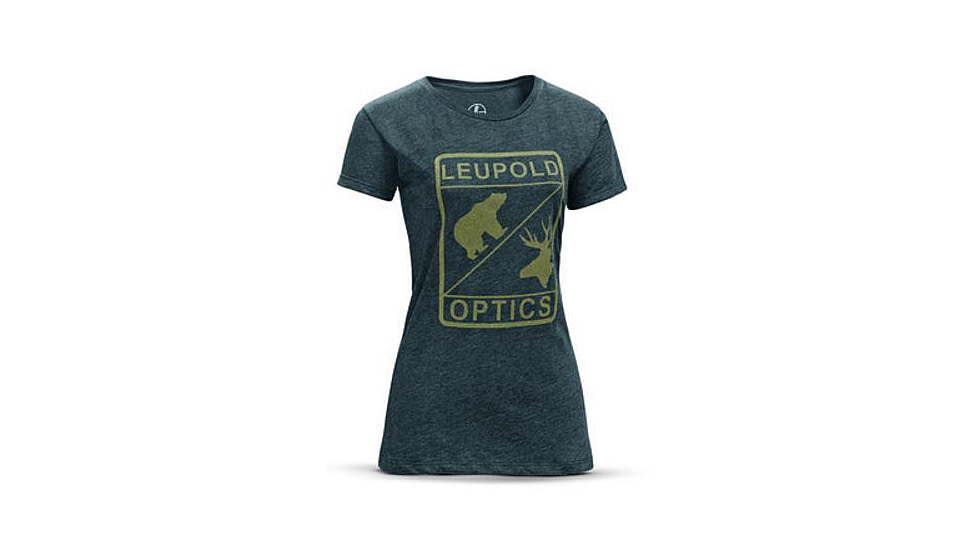 Leupold SS L Optics  Scoop-neck Tee W Graphite Large 170560