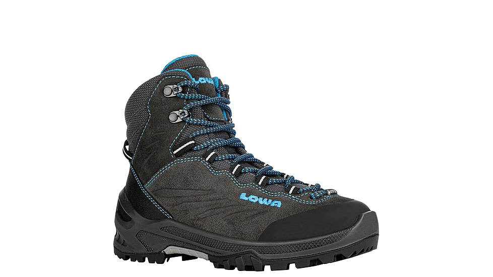 Lowa Cadin GTX Mid Junior - Unisex, Anthracite/Turquoise, M360, 197827026310