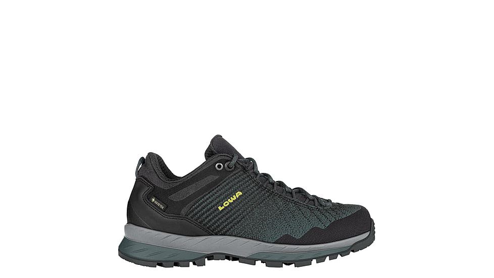 Lowa Carezza GTX Lo Hiking Shoes - Womens, Anthracite/Petrol, 5, 197827017967