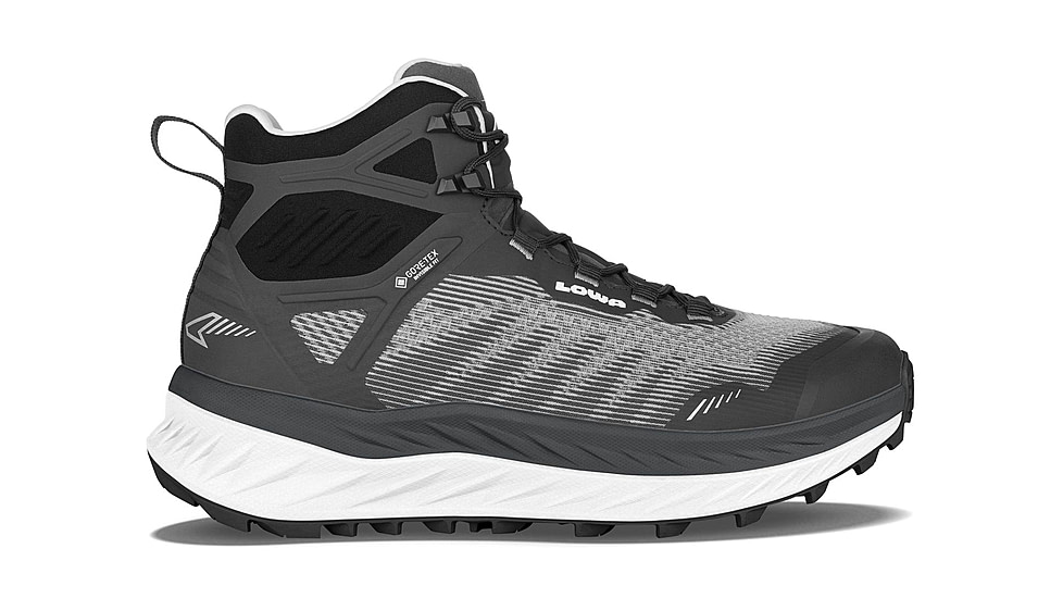 Lowa Fortux GTX QC Trailrunning Shoes - Womens, Black/White, 5.5, 197827047490