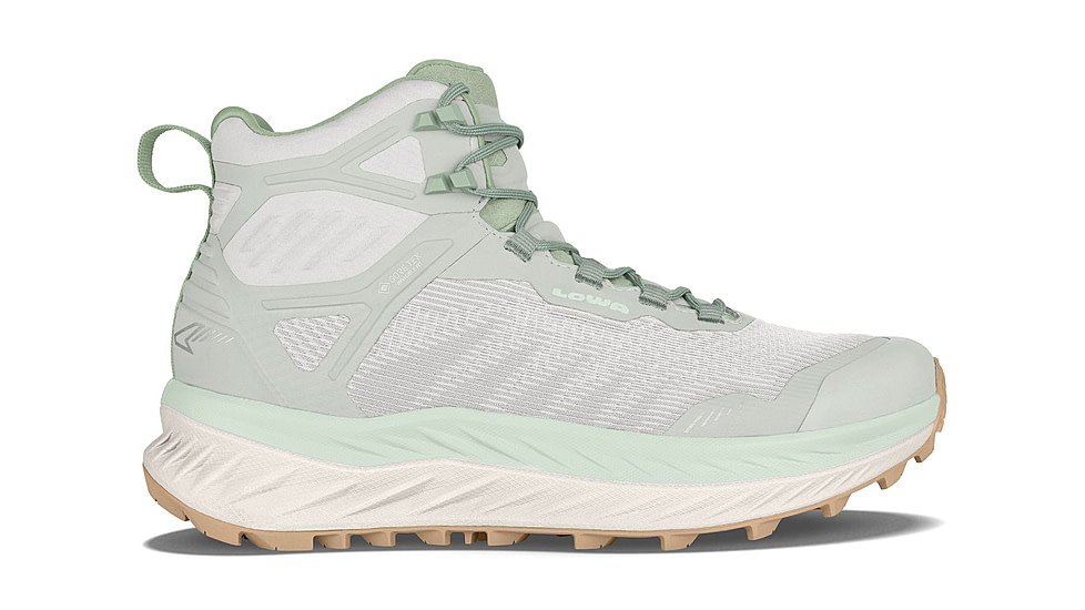 Lowa Fortux GTX QC Trailrunning Shoes - Womens, Milky Green/White, 8.5, 197827045564
