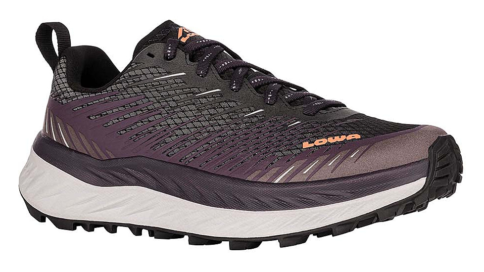 Lowa Fortux Shoes - Womens, Blackberry/Melon, 7.5, 3206935762-BKBEME-M075