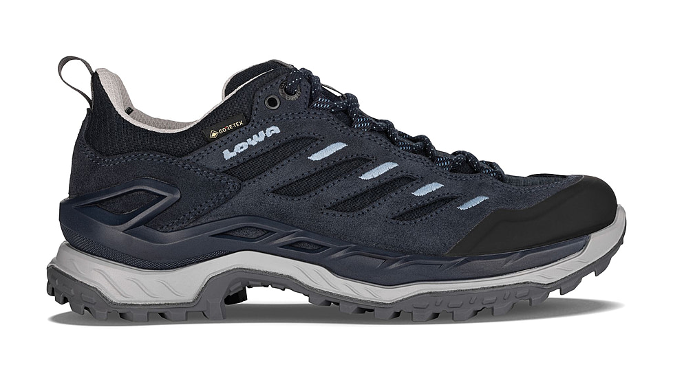 Lowa Innovo GTX Lo Hiking SHoes - Womens, Navy/Arctic, 11, 197827043591