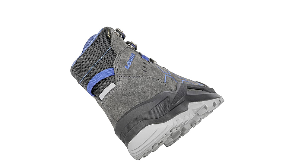Lowa Kody Evo GTX Mid Junior - Unisex, Anthracite/Blue, M300, 197827026099