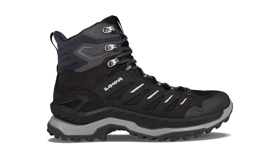 Lowa Maddox Pro GTX Lo Hiking Shoes - Mens, Wide, Black/Grey, 11.5, 197827041313