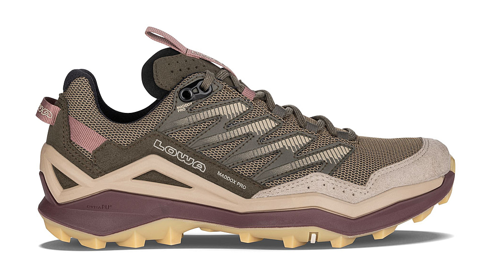 Lowa Maddox Pro Lo Hiking Shoes - Womens, Desert/Old Rose, 8.5, 197827046608