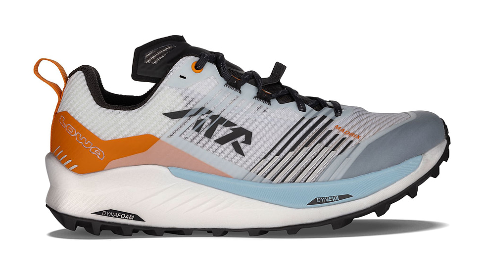 Lowa Madrix Trailrunning Shoes - Mens, Misty Blue/Orange, 10, 197827045090