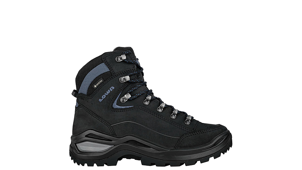Lowa Renegade Evo GTX Mid Ws - Womens, Black/Blue, 10, 197827012092