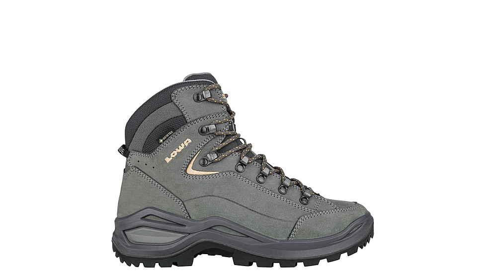 Lowa Renegade Evo GTX Mid Ws - Womens, Graphite/Apricot, 12, 197827012245