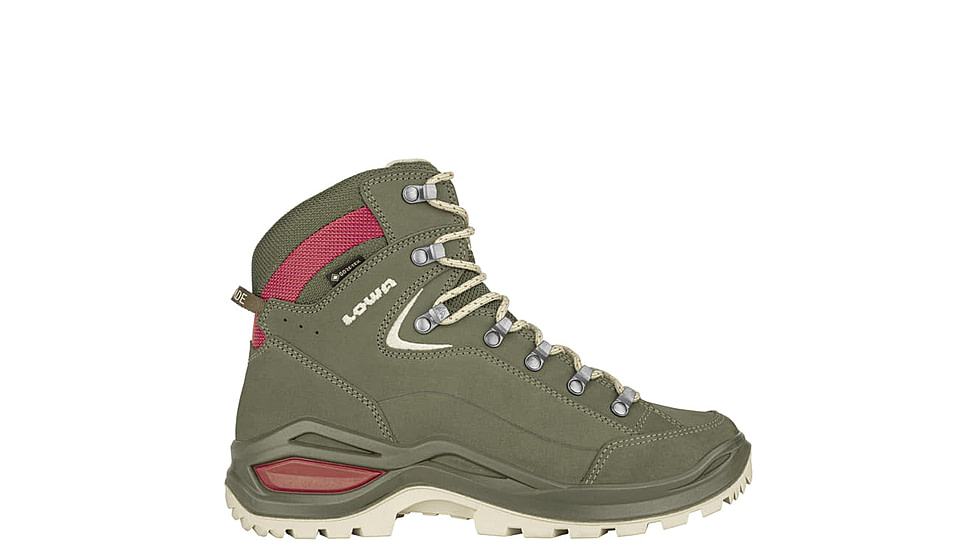 Lowa Renegade Evo GTX Mid Ws - Womens, Grey Green/Panna, 10, 197827012719