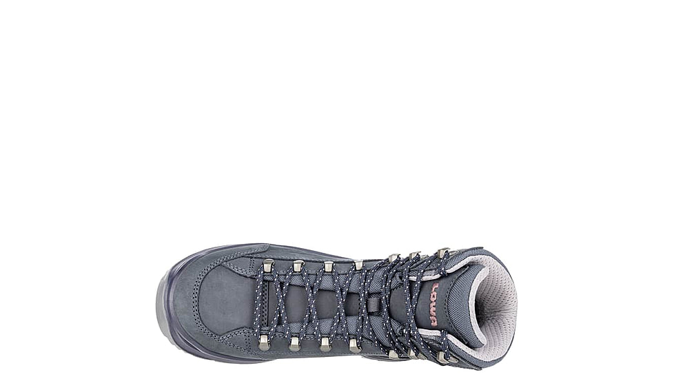 Lowa Renegade Evo GTX Mid Ws - Womens, Steel Blue/Old Rose, 10, 197827012597
