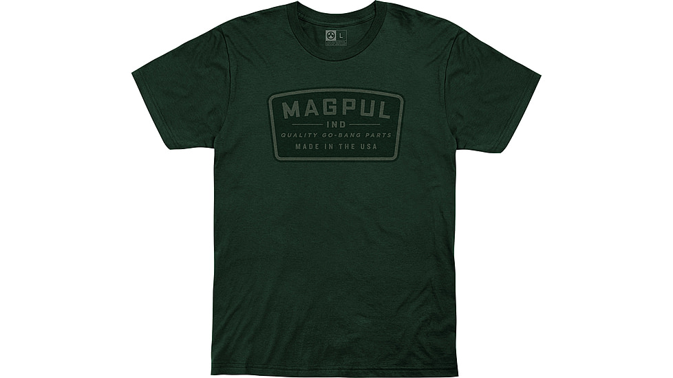 Magpul Industries Go Bang Parts Cotton T-Shirt, Forest Green, 3XL, MAG1111-301-3XL