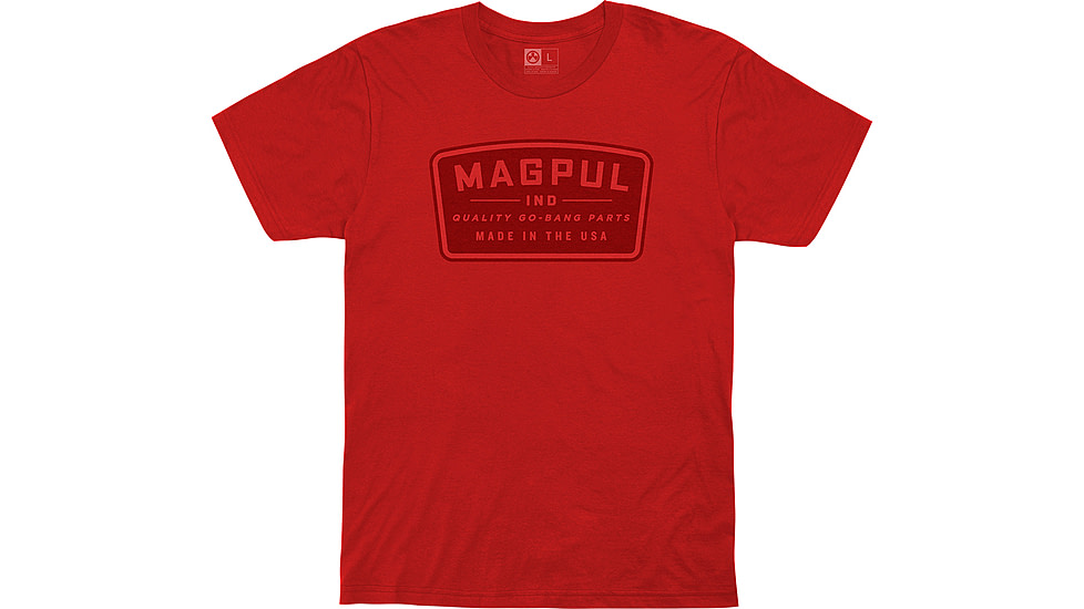 Magpul Industries Go Bang Parts Cotton T-Shirt, Red, 3XL, MAG1111-610-3XL