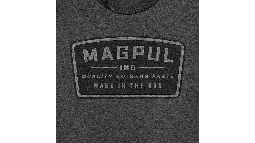 Magpul Industries Go Bang Parts Graphic T-Shirts - Mens, Cotton/Polyester Short Sleeve, Medium, MAG1526-010-M