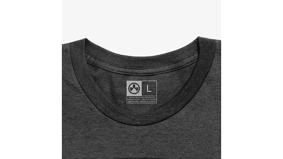 Magpul Industries Go Bang Parts Patch CVC Graphic T-Shirt - Men's, Charcoal, Medium, MAG1526-010-M