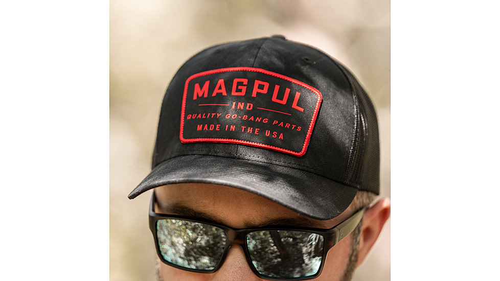 Magpul Industries Go Bang Trucker Hat, Black, OSFA, MAG1102-001