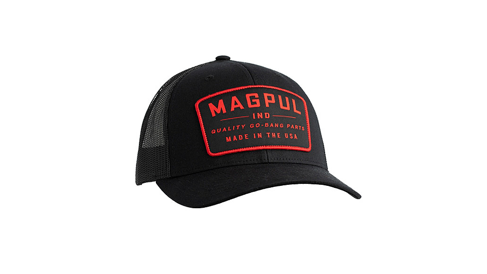 Magpul Industries Go Bang Trucker Hat, Black, OSFA, MAG1102-001