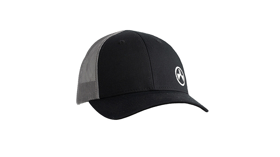 Magpul Industries Icon Trucker Hat, Black/Charcoal, M/L, MAG1106-002-M/L