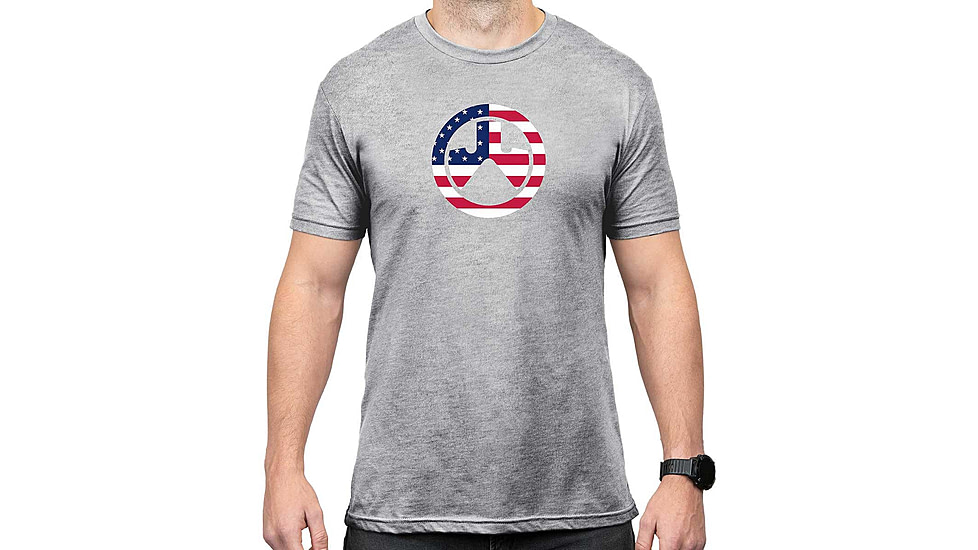 Magpul Industries Independence Icon T-Shirt - Mens, Athletic Gray Heather, Short Sleeve, Small, MAG1281030S