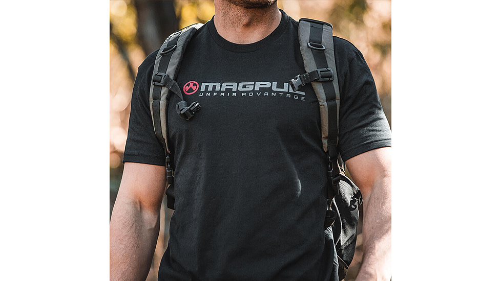 Magpul Industries Unfair Advatange Graphic T-Shirts - Mens, Black Cotton/Polyester Short Sleeve, 2XL, MAG1399-001-2XL
