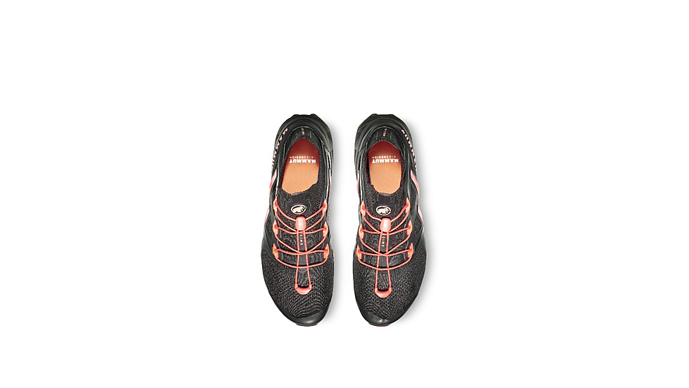 Mammut Aegility Pro Mid Hiking Shoes - Women's, 9.5 US, Black Dark Salmon, 3030-04610-00719-1080