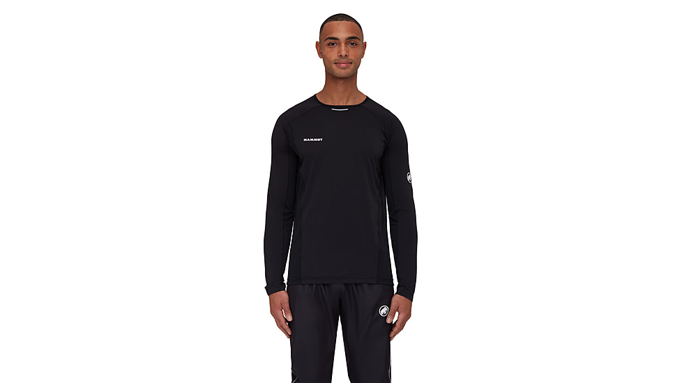 Mammut Aenergy FL Longsleeve - Mens, Black, Large, 1016-01370-0001-115
