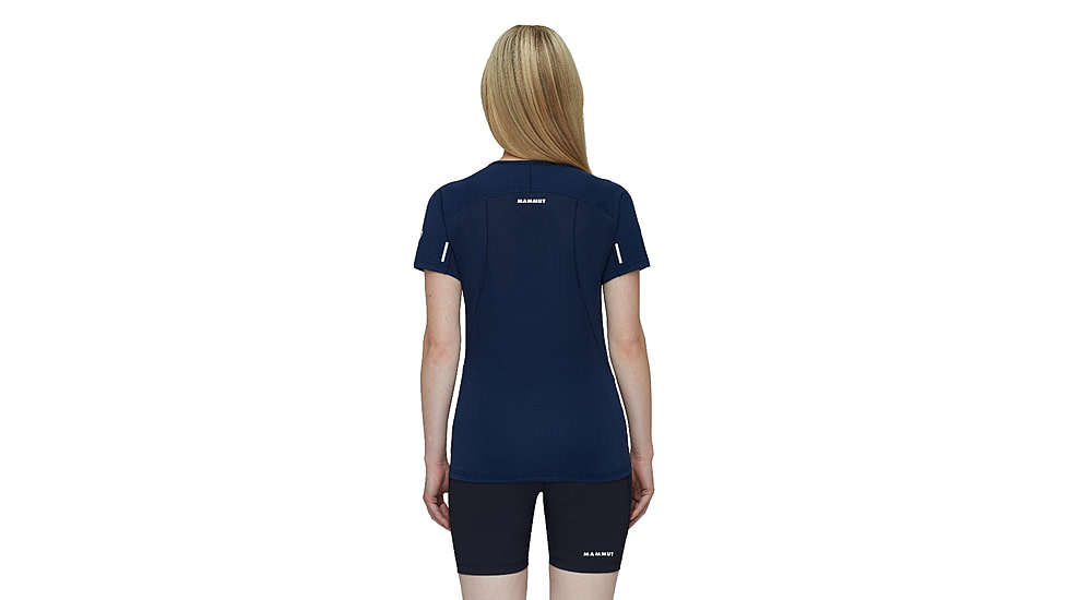Mammut Aenergy FL T-Shirts - Womens, Marine, Large, 1017-05020-5118-115